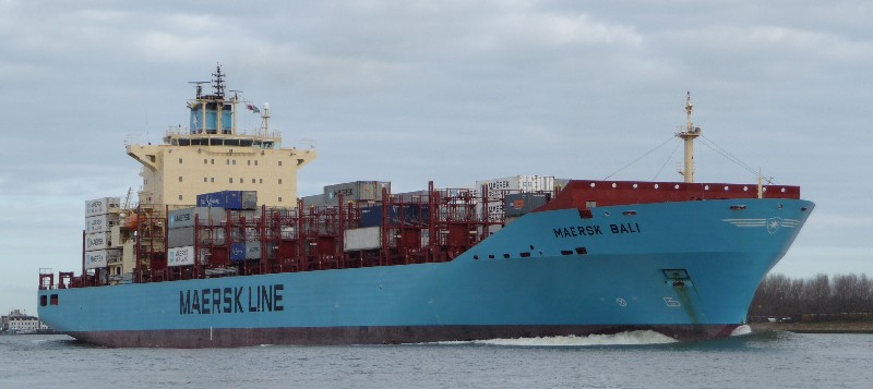 containerschip  MAERSK BALI.