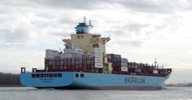 containerschip  MAERSK BALI.