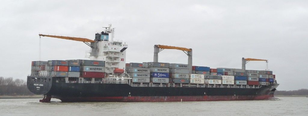 Juliana in charter van Maersk
