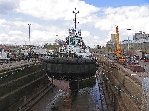 smit humber in dok in antwerpen