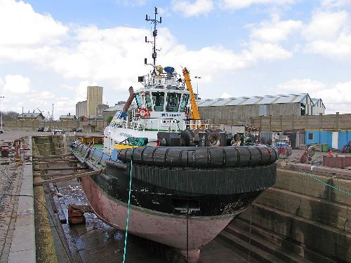 smit humber in dok in antwerpen