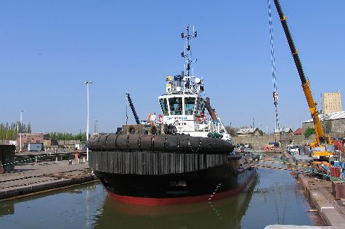 smit humber in dok in antwerpen