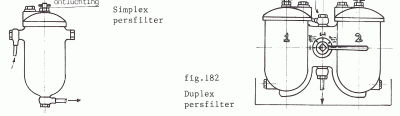 simplex-duplex filter