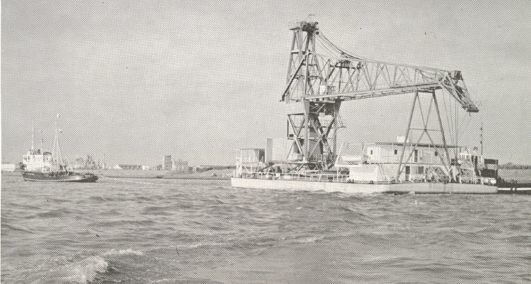 1964 Tasman Zee vertrekvanaf de waterweg tichting madras